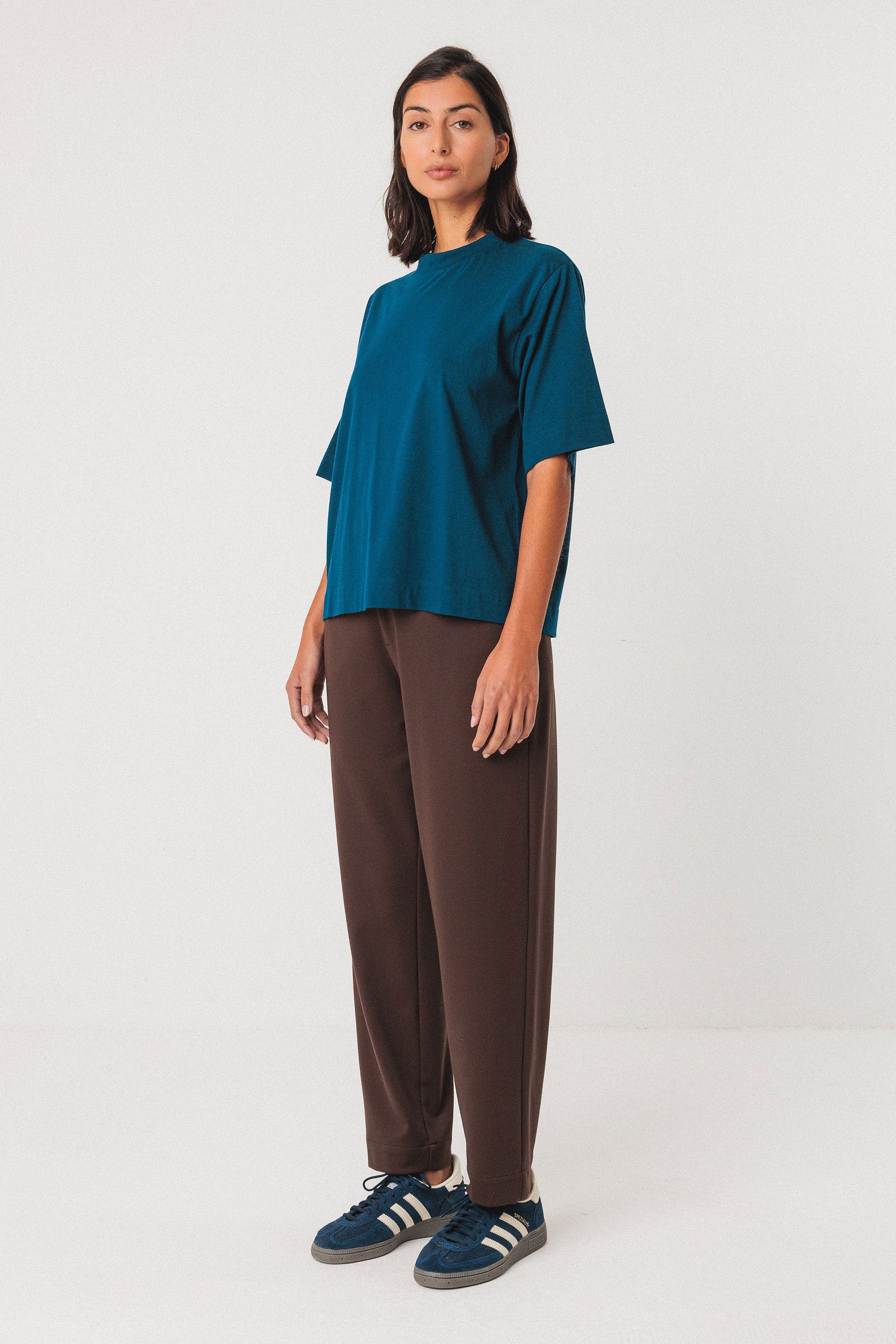 ZUNTZ-6-GOTS T-SHIRT oxford blue | SKFK