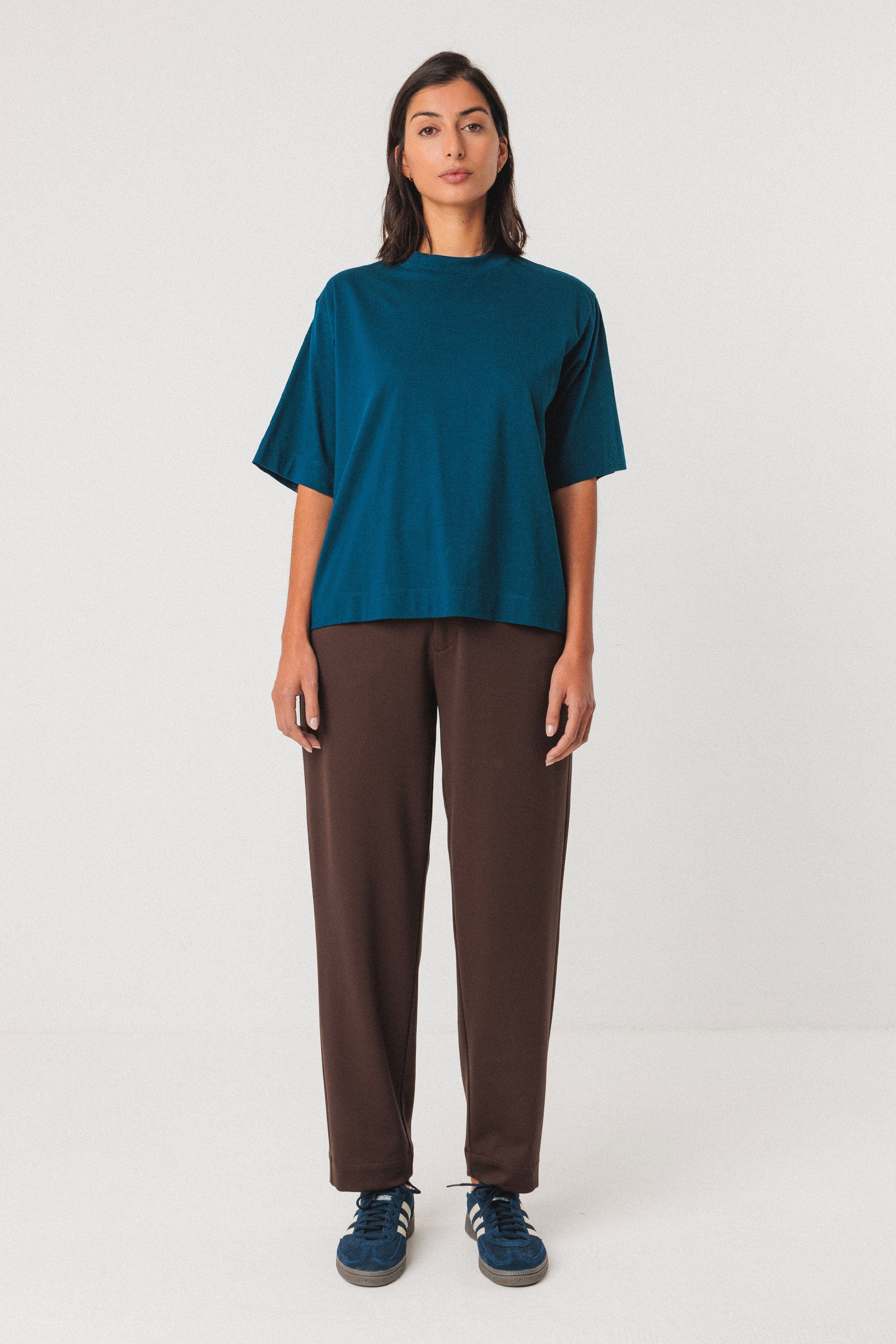 ZUNTZ-6-GOTS T-SHIRT oxford blue | SKFK