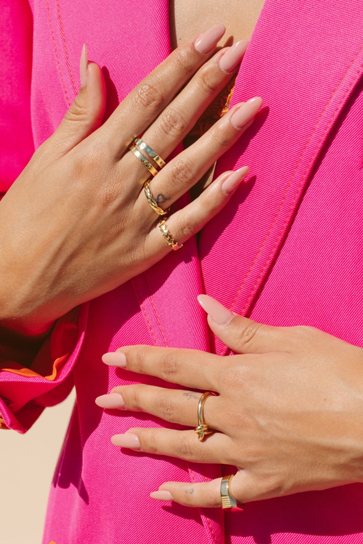 Ring Chunky Twisted Gold | wildthings