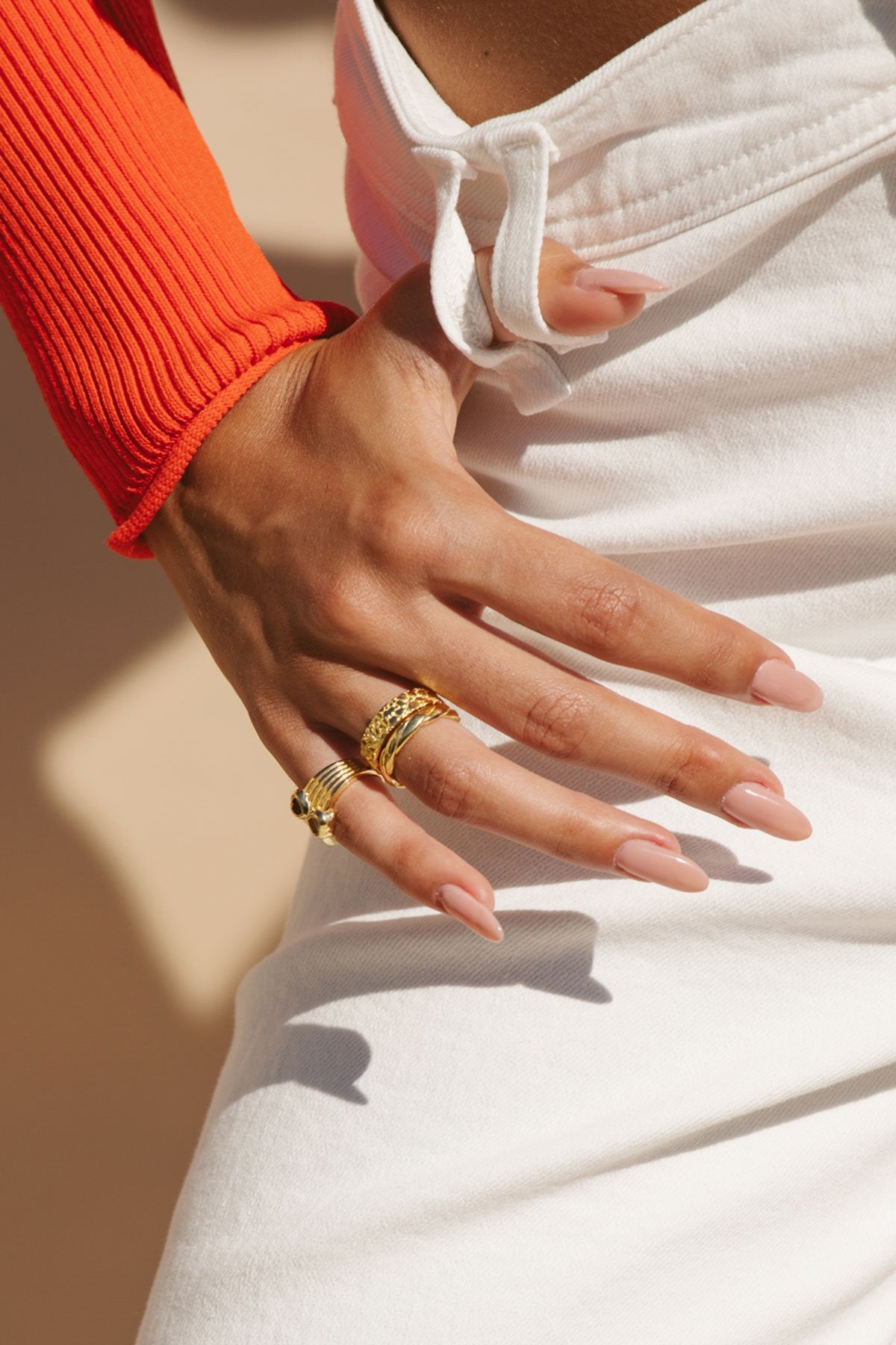 Ring Chunky Twisted Gold | wildthings