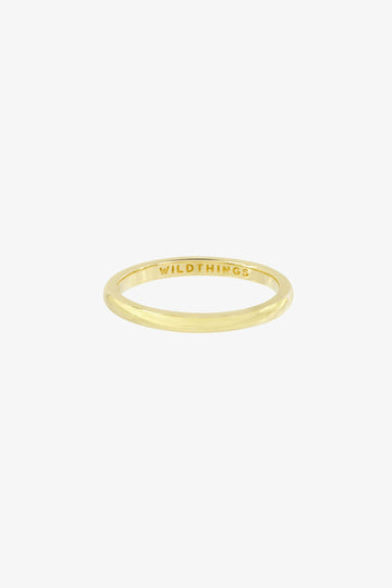 Ring Small band Gold | wildthings