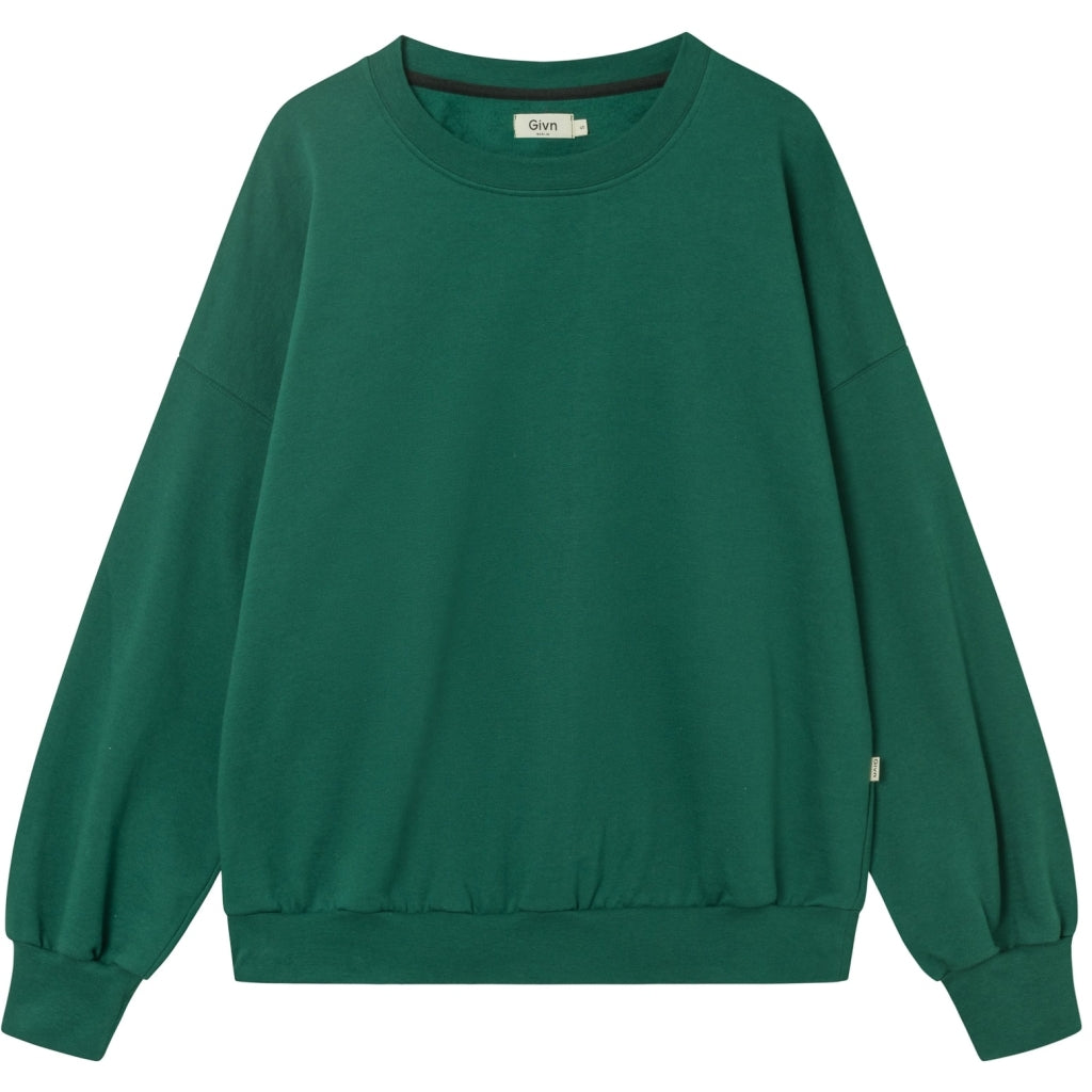 Sweatshirt ARIANA cedar green | Givn