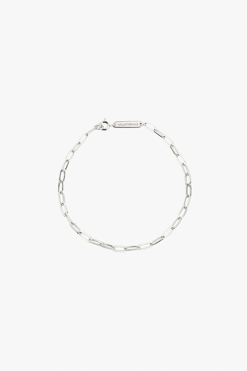 Armband chain bracelet Silber 19 cm | wildthings