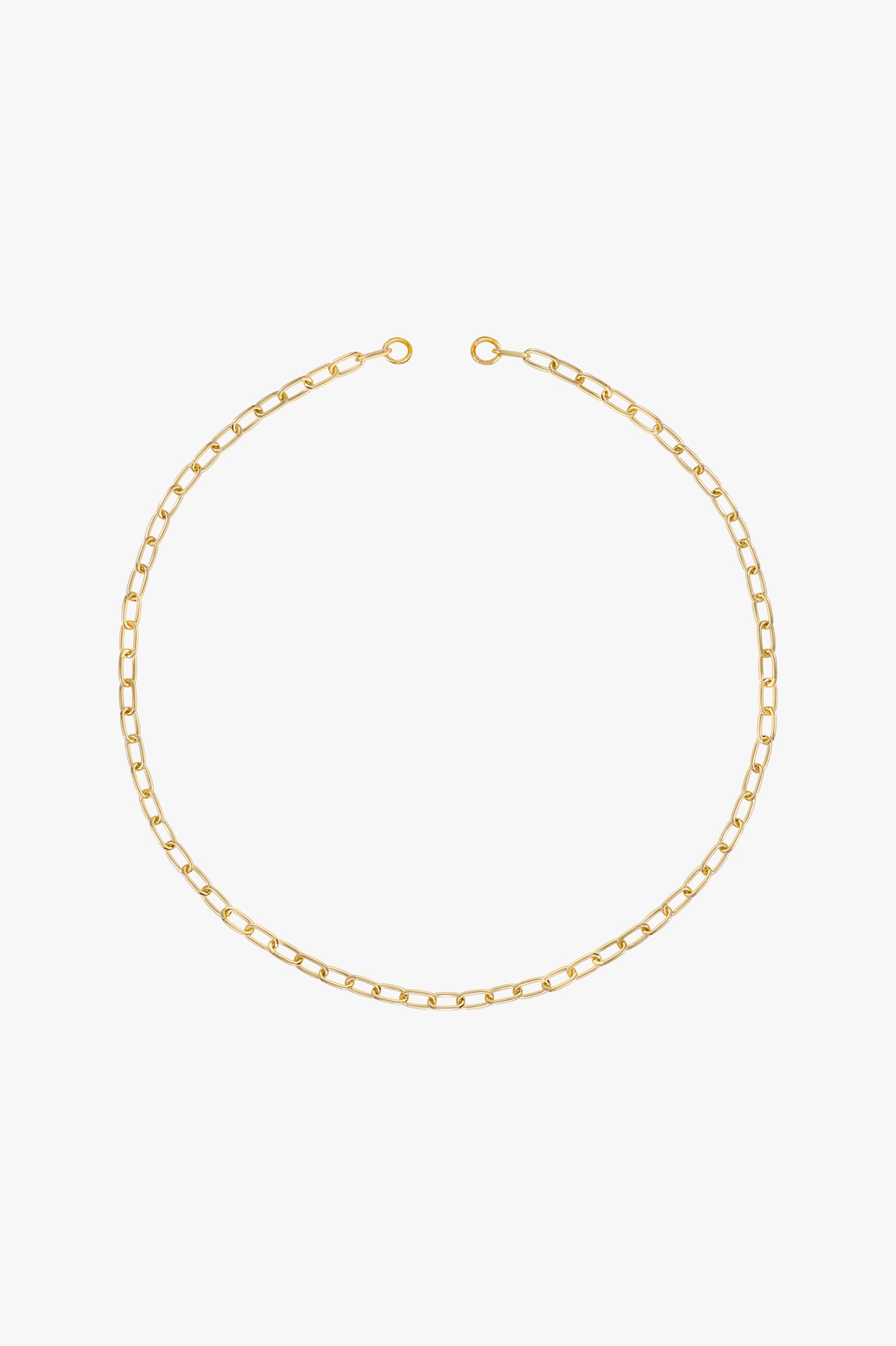 Kette Clasp chunky Figaro Gold 42 cm | wildthings