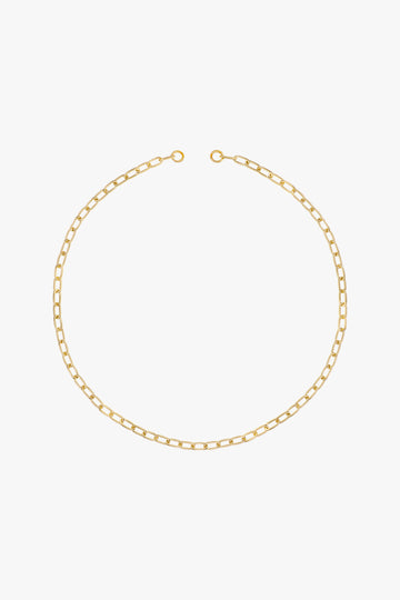 Kette Clasp chunky Figaro Gold 42 cm | wildthings