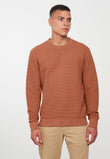 Sweatshirt SMILAX sunset orange  | recolution
