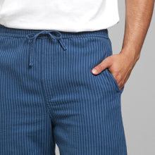 Shorts VEJLE Work Stripe dark blue | DEDICATED