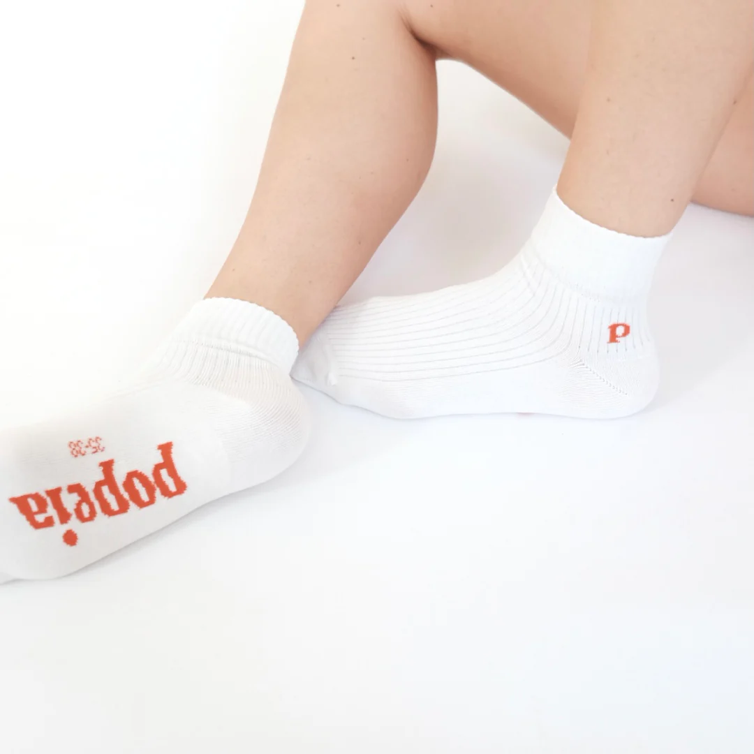 Ankle Socken The Casual Offwhite | popeia