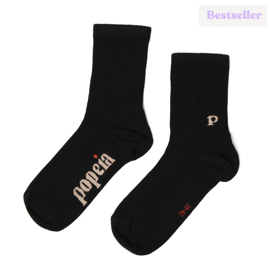Socken The Casual schwarz | popeia