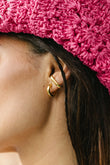 Ohrstecker Classic ear jacket Gold | wildthings
