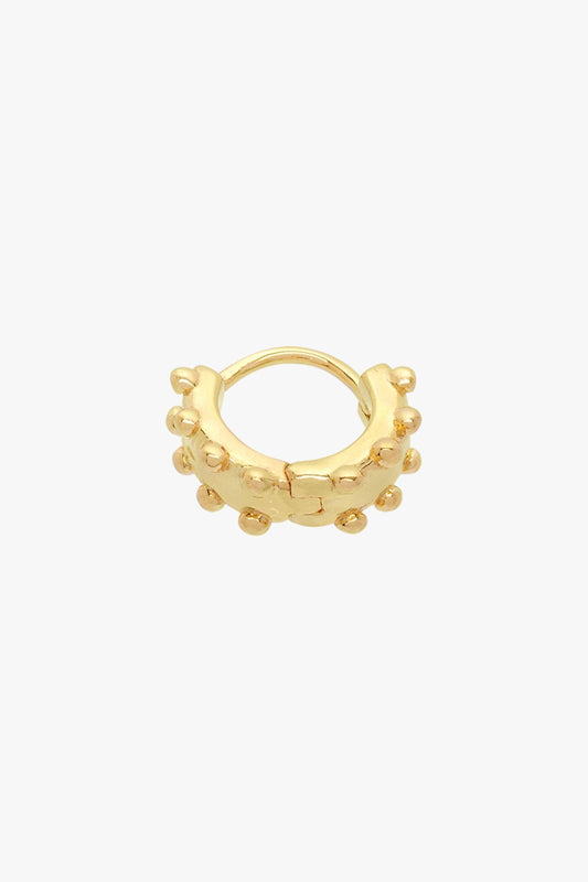 Ohrring Dotted huggie Gold | wildthings