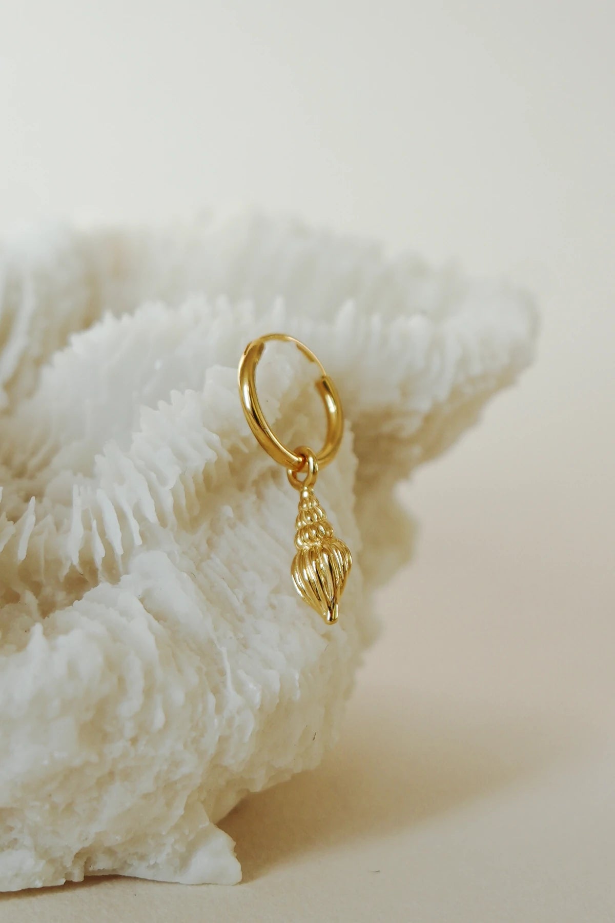 Ohrring Tulip shell Gold | wildthings