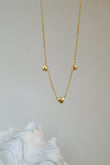 Kette Shell necklace Gold 36 cm | wildthings