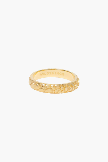 Ring Palm trunk Gold | wildthings