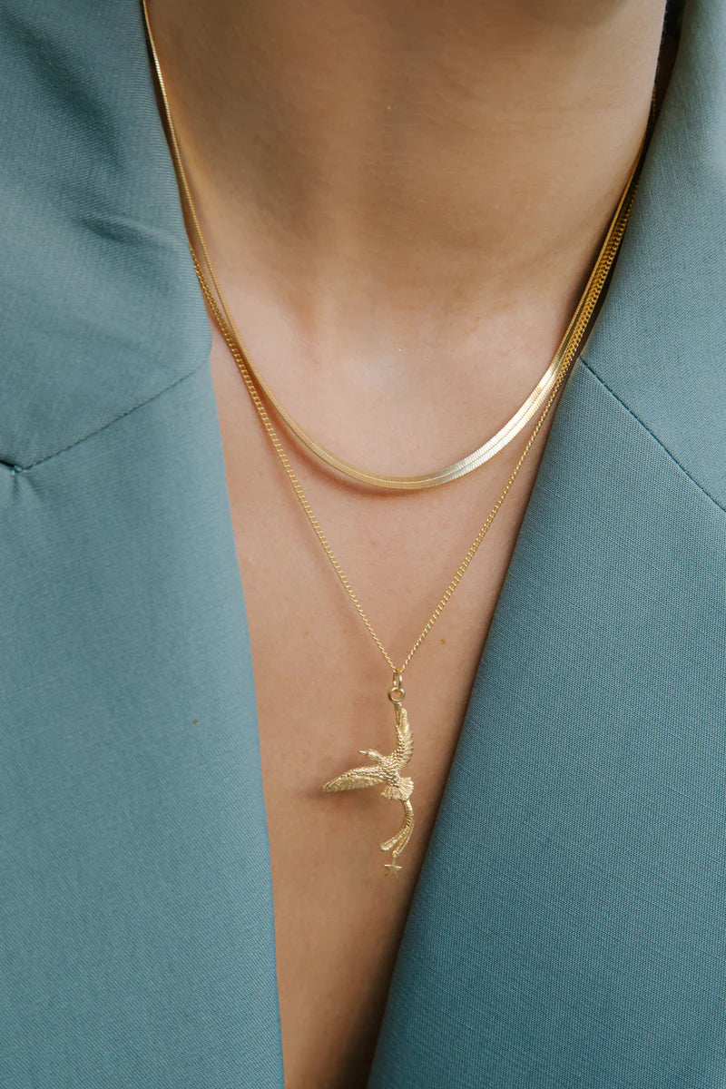 Kette Snake chain necklace Gold | wildthings