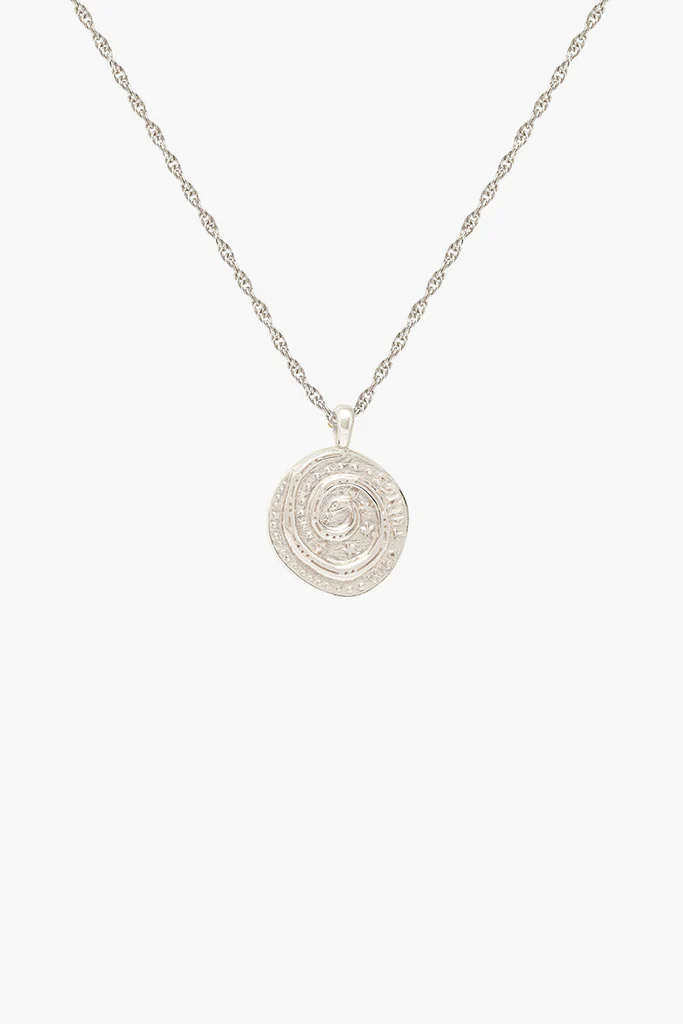 Snake Coin pendant Silber | wildthings