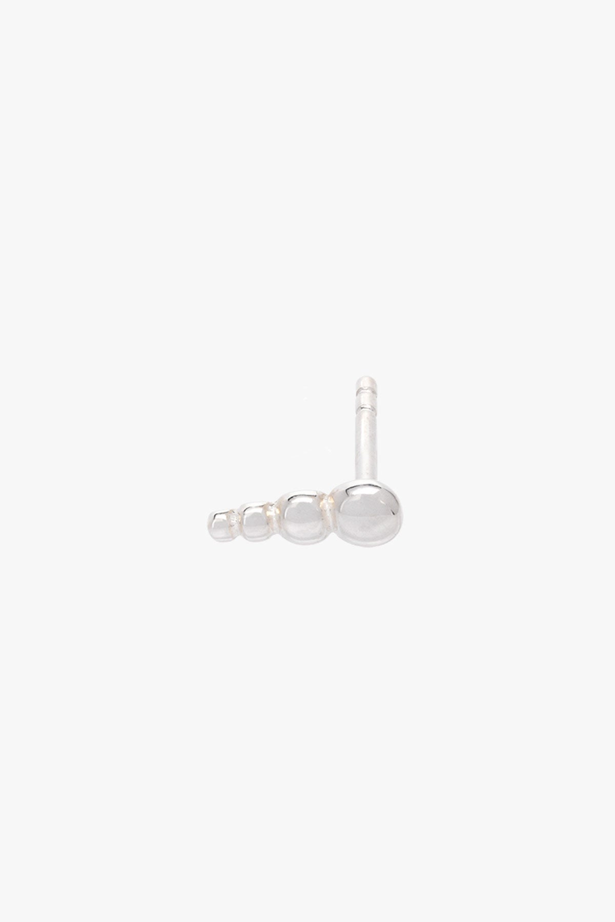 Ohrstecker Stacking dots stud Silber | wildthings