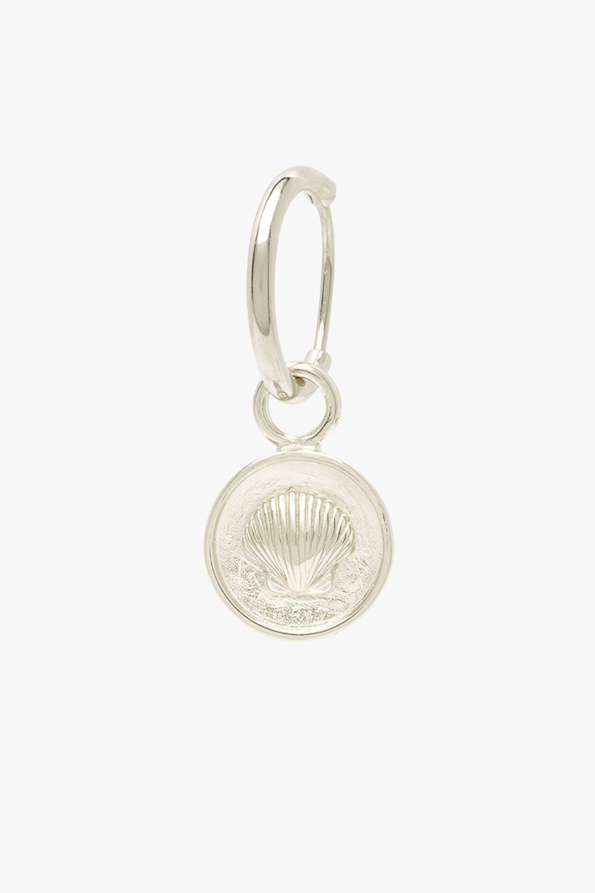 Ohrring Vintage shell coin Silber | wildthings