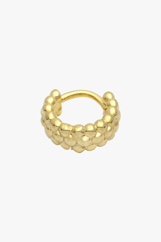 Ohrring Huggie Bubble Gold | wildthings