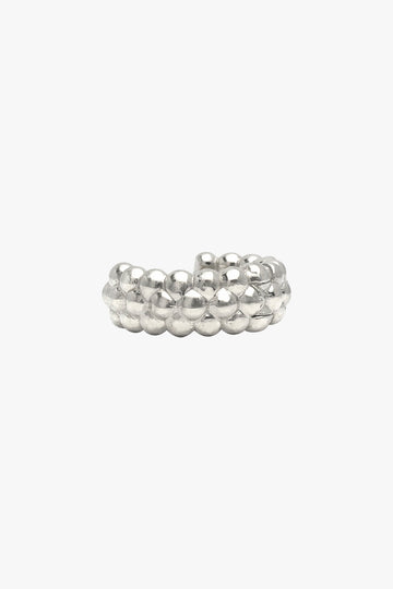 Ohrring Huggie Bubble silber | wildthings