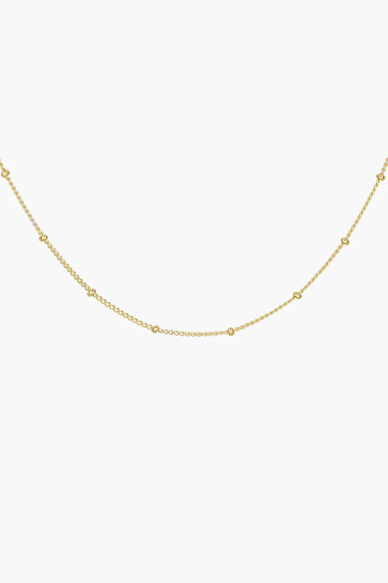 Kette Stud chain necklace gold 55 cm | wildthings