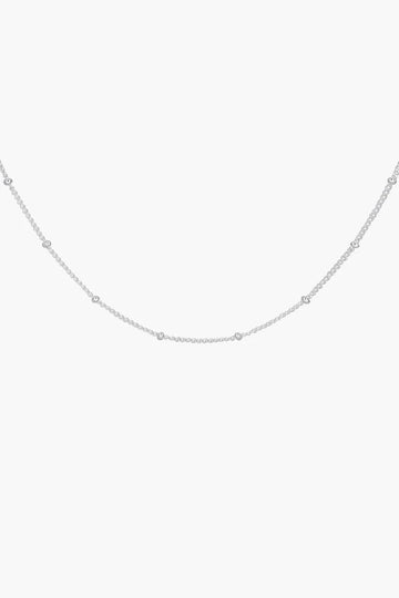 Kette Stud chain necklace silber 55 cm | wildthings