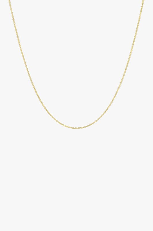 Kette Rope chain necklace Gold 45 cm | wildthings