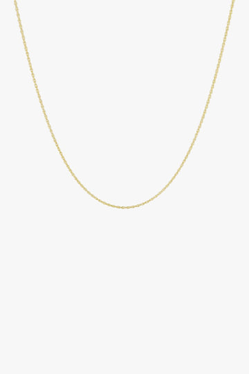 Kette Rope chain necklace Gold 45 cm | wildthings