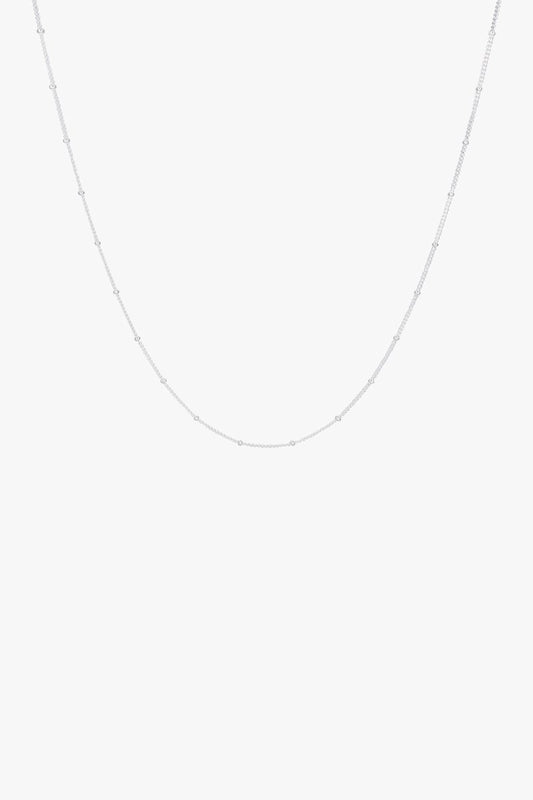 Kette Stud chain necklace silber 45 cm | wildthings