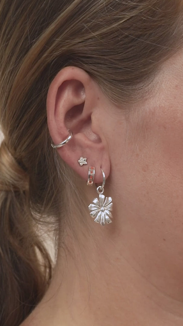 Ohrring Wildflower earring Silber | wildthings