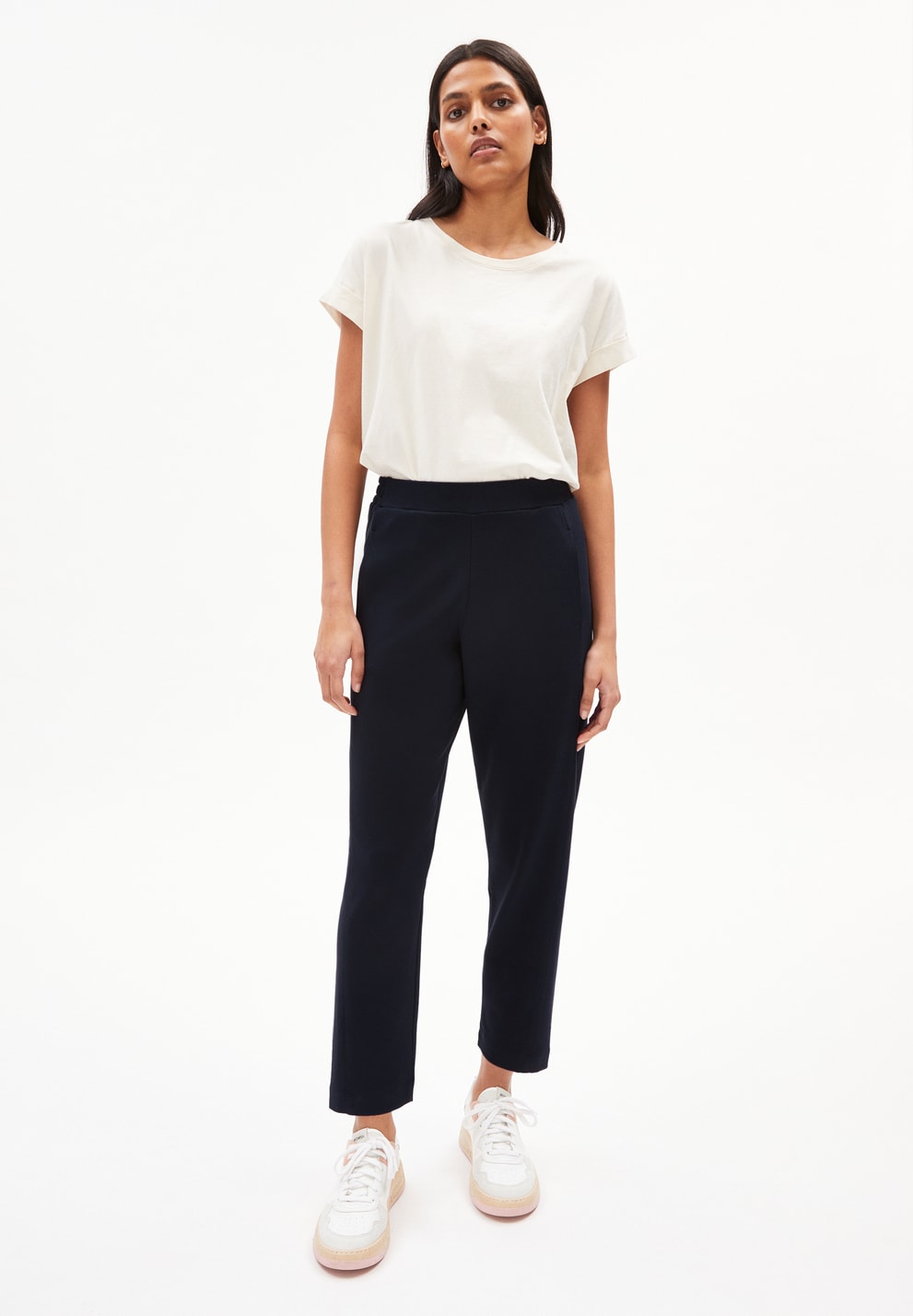 ARMEDANGELS Damen Jerseyhose MAGDAALENA – Regular Fit, Aus ECOVERO Viskose, Recyceltem Polyamid & Elasthan