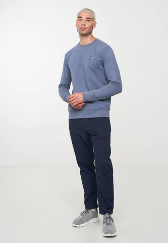 Sweatshirt WOODRUFF denim blue | recolution