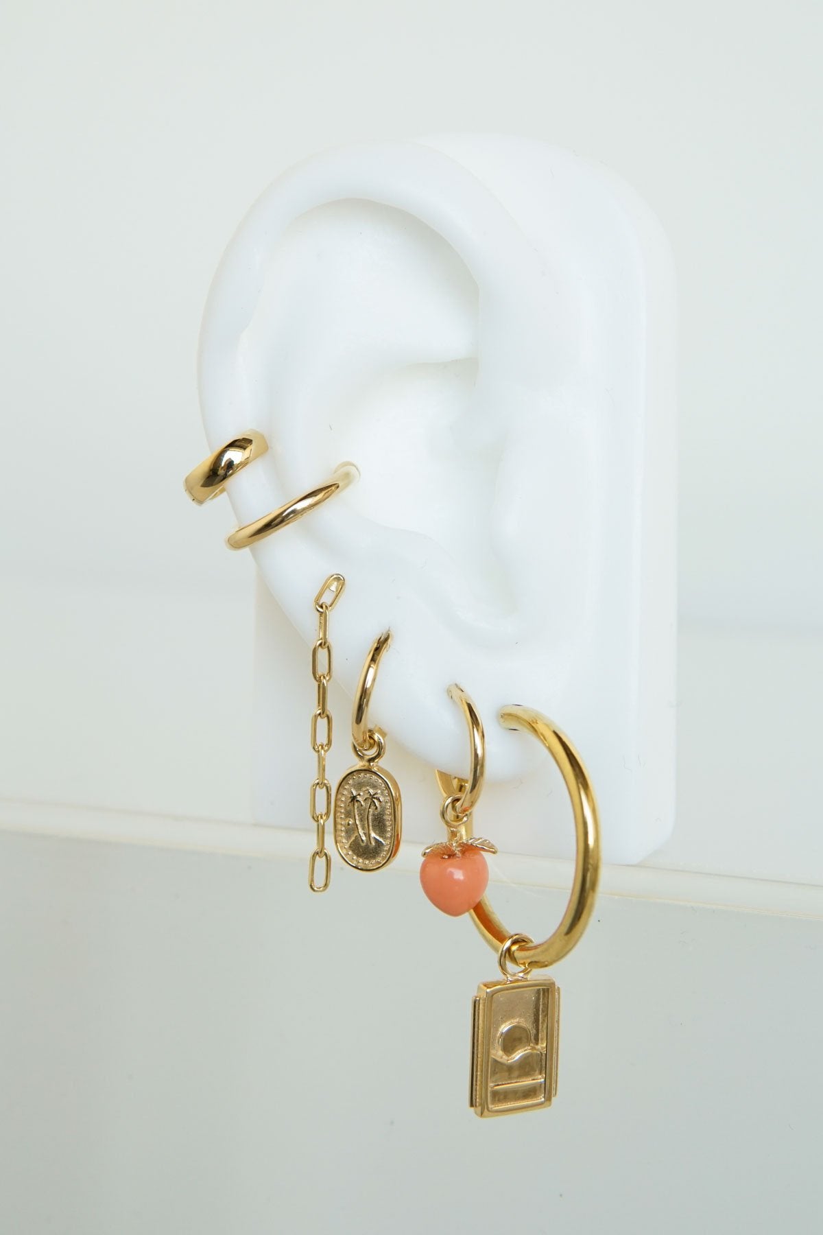 Ohrring Chain Earring Gold | wildthings